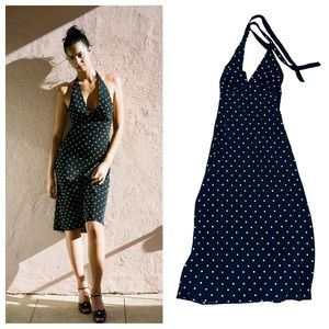 Realisation Par Sadie Dress in Polka Dot Print